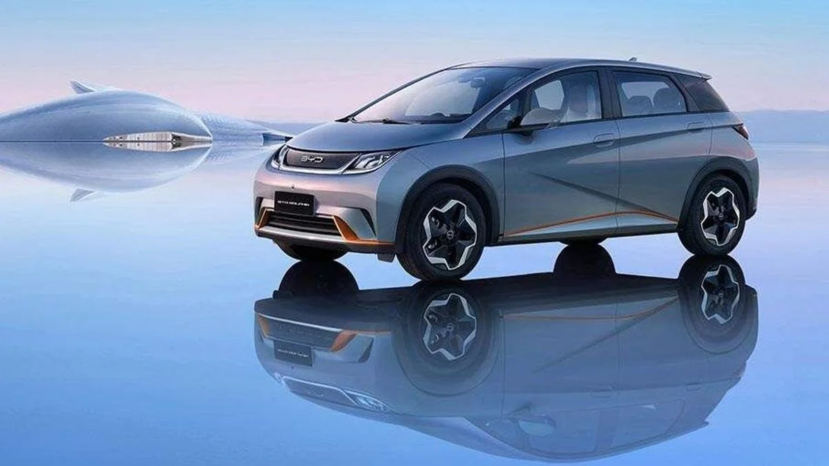 BYD Dolphin, foto de divulgação da BYD