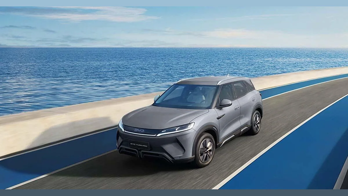 BYD Yuan Pro, foto de divulgação da BYD