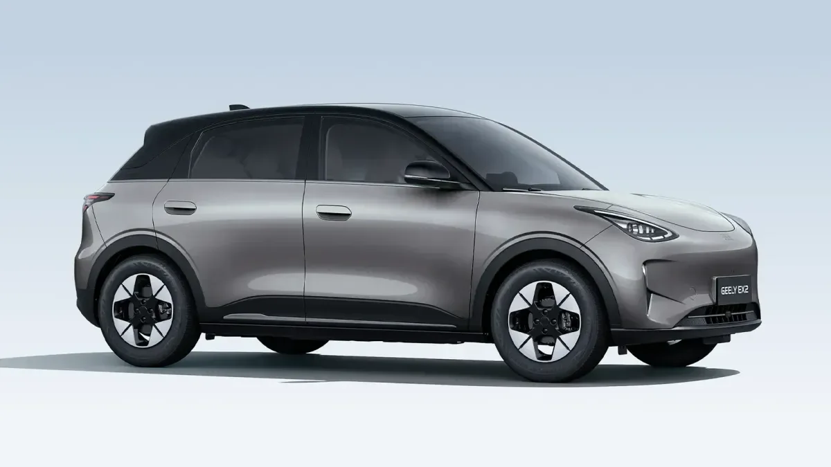 Geely EX2, foto de divulgação da Geely